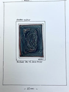 1990 Signed Edition 1422/1500 By Moebius "Mockba" series, Vintage Lithograph - Picture 1 of 9