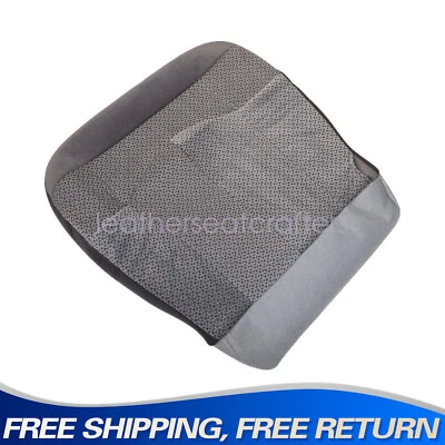 Cubierta de asiento de tela de repuesto gris para parte inferior del conductor delantero apta para Ford F150 XLT 2001 Foto 1 de 4