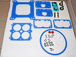 Holley Premium Plus 4150Alcohol & E 85 Carb Rebuild Kit For 650- 800 CFM & 2 P/V - Picture 1 of 1
