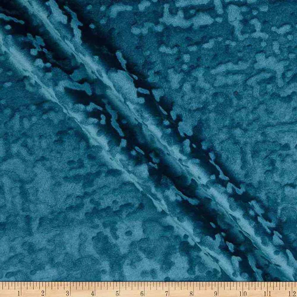 Seafoam Abstract Crushed Velvet - Custom Tablecloths, Machine Washable - Image 1 of 1