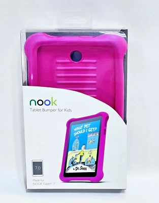Nook Tablet Bumper for Kids Tablet 7" PINK. - Image 1 of 4