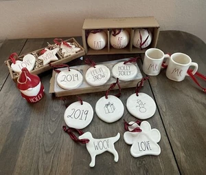 17 Stück Rae Dunn Keramik Weihnachtsschmuck - Bild 1 von 13
