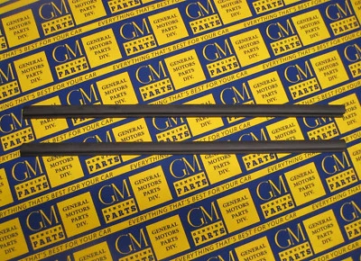 1963-1970 Buick Rear Quarter Window Vertical Seals Pair. Riviera LeSabre Wildcat - Image 1 of 2