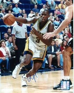 Al Harrington Autographed 8x10 Indiana Pacers Free Shipping #S2434B - Picture 1 of 1