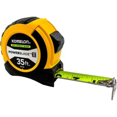 Komelon ABS Powerblade Tape Measure 35' x 1.06" - Image 1 of 4