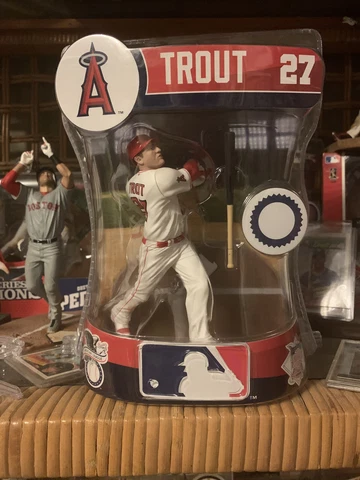 Mike Trout LA Angels Imports Dragon MLB Figure! New In Package! Buyers Sample Cover