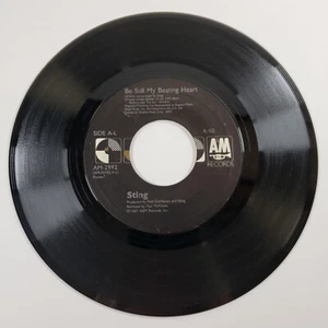 Sting "Be Still My Beating Heart" 45 Vg+ Tested Jukebox 1987  - Picture 1 of 4