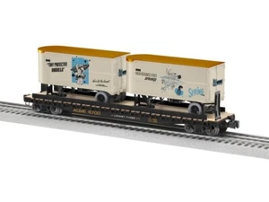 Lionel 2426700 O scale ACME 50′ TOFC Flatcar w/2 20′ Trailers new in the box - Picture 1 of 1