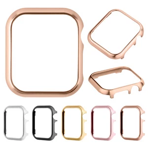 Case for iWatch 38 40 41 42 44 45 49mm Metal Bumper Frame No Screen Protector - Picture 1 of 44