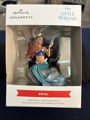 2023 HALLMARK ARIEL FROM THE LITTLE MERMAID LIVE ACTION MOVIE NEW IN BOX - Image 1 of 3