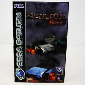 VIDEOJUEGO SEGA SATURN DESTRUCTION DERBY DE COLECCIÓN 1995 VERSIÓN PAL Y SECAM FRANCESA - Imagen 1 de 9