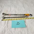 Set Of 2 Armstrong/Proto Double-Ended Ring & Combination Wrench Tool Lot 301