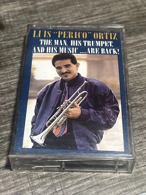 LUIS PERICO ORTIZ-THE MAS HIS TRUMPET AND HIS MUSIC . SALSA -CASSETTE -TESTED OK - Image 1 of 4
