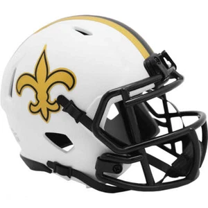New Orleans Saints Riddell Mondfinsternis Mini Football Helm - Bild 1 von 1