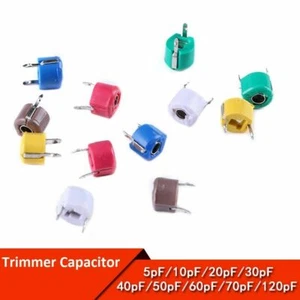 6mm Adjustable/Variable Capacitors 5PF 10PF 20PF 50PF -120PF Trimmer Capacitor - Picture 1 of 12
