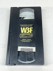 WBF Championship Premiere Event VHS Tape Coliseum Video Bodybuilding NO CASE - Picture 1 of 5
