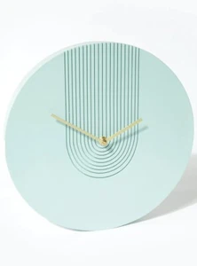 Reloj de Pared Verde Resina 31cm x 31cm Matalan EN CAJA - Imagen 1 de 2