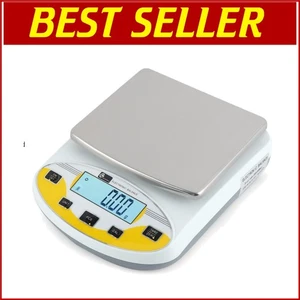 Báscula analítica multifuncional 5000 g con tara, conteo y pantalla LCD - Imagen 1 de 11