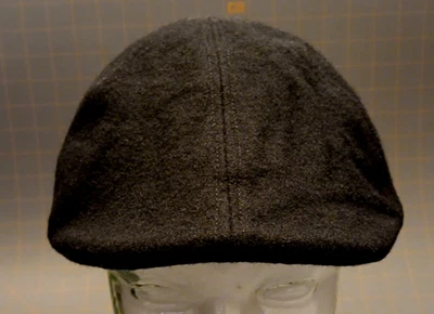 Gorra gorra de cabbie de noticiero de doble patrón negra talla única Apt 9 Foto 1 de 4