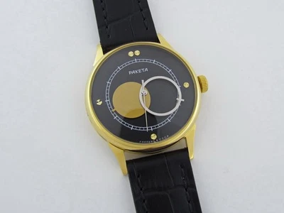 Reloj Hombre Raketa Copernic Kopernik Manecillas Sol y Luna De Colección Ruso EXCELENTE Foto 1 de 4