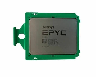 AMD EPYC 7302P CPU processor 16 cores 32threads 3.0GHz 155W nolock 100-000000049 - Image 1 of 3