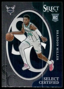 2023-24 Panini Select #10 Brandon Miller Select Certified - Picture 1 of 2