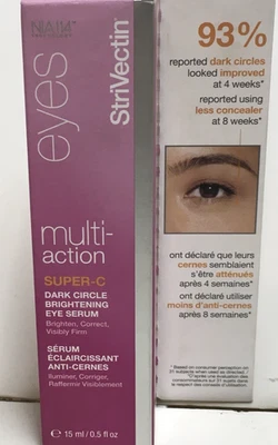 StriVectin Multi-Action Super-C Dark Circle Brightening Eye Serum  0.5 oz/15 ml. - Image 1 of 4