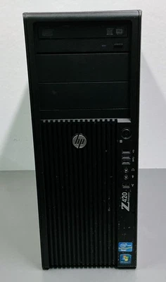 2) Computadora de escritorio empresarial HP Z420 Intel Xeon Workstation Tower sin disco duro ni RAM Foto 1 de 4