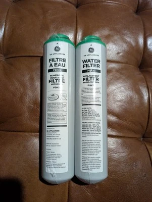 NEW SEALED!! 2 Pack GE Genuine Under Sink Replacement Water Filter FQK2J - Image 1 of 3