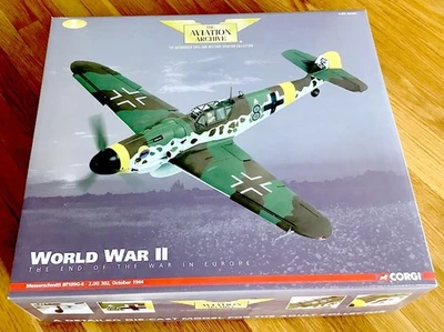 Corgi AA34905 1/32 Messerschmitt Bf109G-6 War In Europe - Ships USA - Image 1 of 4