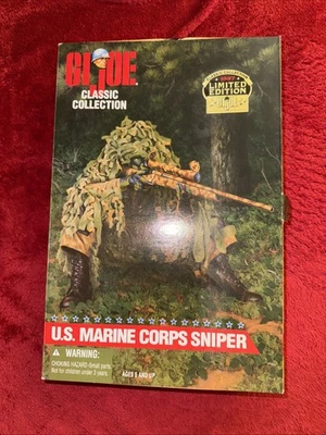 GI Joe 1997 Classic Collection US Marine Corps Sniper Limited Edition - Image 1 of 4