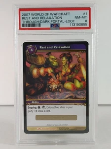 Rest and Relaxation - Through the Dark Portal - 1/3 - Loot unscratched - PSA 8 - Picture 1 of 2
