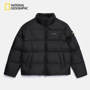 National Geographic Eira High-neck BLACK Goose Down Jacket  Unisex - Picture 1 of 6