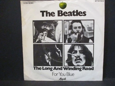 THE BEATLES  7" :  The Long And Winding Road / For You Blue = rare 1969 TOP - Bild 1 von 4