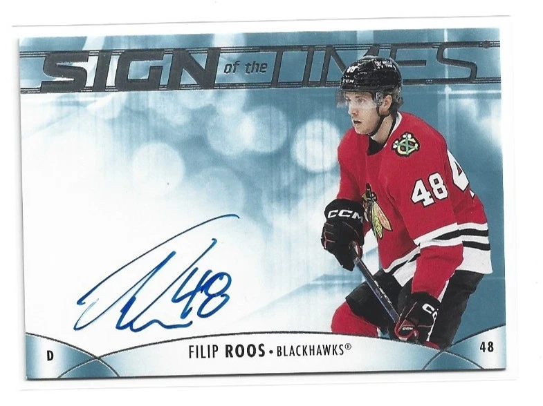 23-24 SP Authentic Sign of the Times Filip Roos SOTT-PR - Image 1 of 1