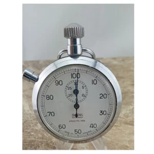 Reloj Bolsillo Smiths De Colección 1/100 Segundos Rally Timer Stop aprox. 1960 - Imagen 1 de 13