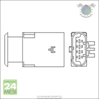Sonda Lambda M.Marelli per LAND ROVER FREELANDER I STREETWISE 400 200 45 25 - Immagine 1 di 3