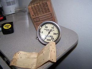NOS MM WORLDS FINEST TRACTORS PARTS TACHOMETER - Picture 1 of 13
