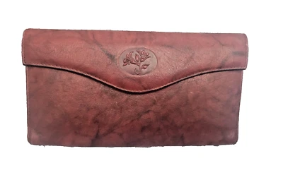 Buxton Rojo Cartera Cremallera Portatarjetas Cartera Monedero Bolsillo Buxton Foto 1 de 4