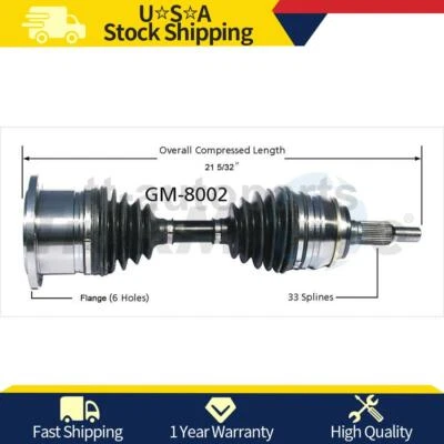 Eje articulado derecho del lado del pasajero delantero para Chevrolet K2500 1988 Foto 1 de 2