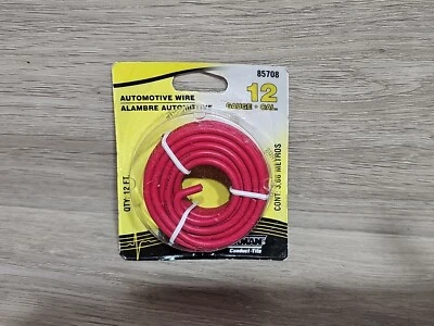  12 Gauge RED Wire 12ft. Dorman 85708  - Image 1 of 2