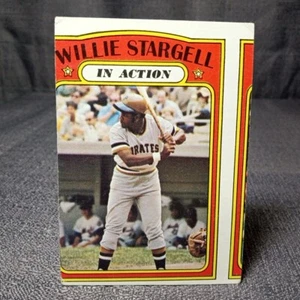 1972 Topps In Action Miscut Error #448 Willie Stargell, Pittsburg Pirates - HOF - Picture 1 of 6