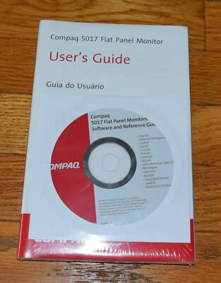 Compaq 5017 Monitor Plano - Software y Biblioteca de Referencias Nuevo Foto 1 de 2