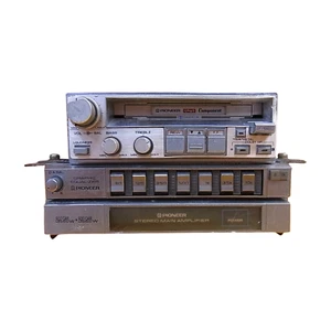 JUNK Pioneer Car Audio Cassette Deck Equalizer Amplifier KP-818G EQ-001 GM-004 - Picture 1 of 9