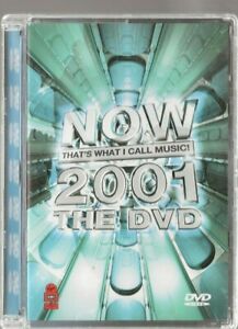 NOW THATS WHAT I CALL MUSIC 2001 DVD VIDEO 16 CHART HITS