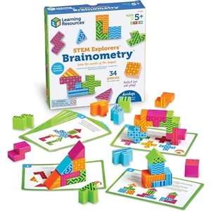 Learning Resources Stem Explorers Brainometry - 34 Stück Brainteaser Spielzeug - Bild 1 von 6
