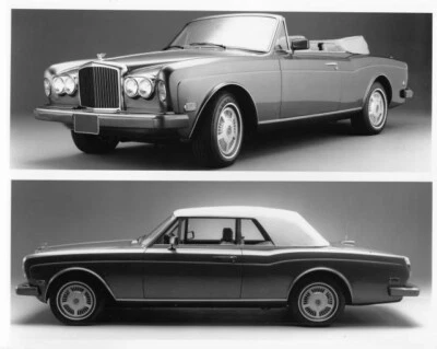 1990 Bentley Continental Convertible Press Photo and Release 0006 - Image 1 of 2