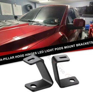 Soporte de luz de zanja soportes de montaje de capó para F150 Raptor 2017-2023 F-150 2015-23 - Imagen 1 de 10