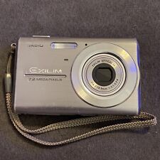 Casio Exilim Optical 3x 7.2 Megapixels F=6.3-18.9mm 1:3.1-5.9 Not Tested