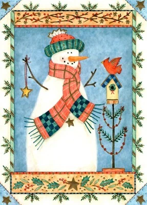 Happy Holidays Friendly Snowman Wish Greeting Cards - By Paper Magic -  Set of 9 - Image 1 of 3